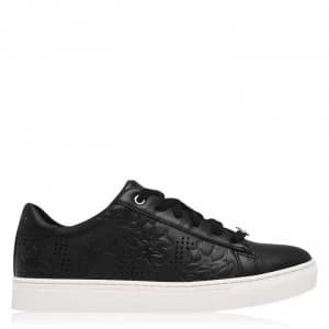 Radley Floral Embossed Trainers - Black