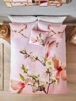Ted Baker Harmony 100% Cotton Sateen 220 Thread Count Duvet Cover