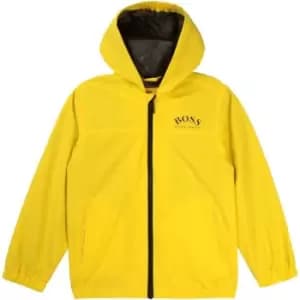 Boss Hooded waterproof windbreaker - Yellow