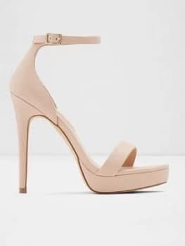 Aldo Varalith Heeled Platform Sandal - Nude