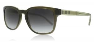 Burberry BE4222 Sunglasses Olive Green 30108G 55mm