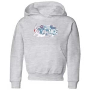 Looney Tunes Its Cool To Be Nice Kids Christmas Hoodie - Grey - 11-12 Years