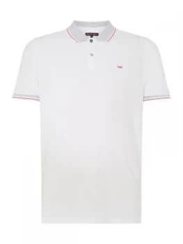 Mens Michael Kors Polo Tipped Greenwich Stretch Grey