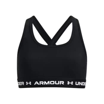Under Armour Crossback Sports Bra Juniors - Black