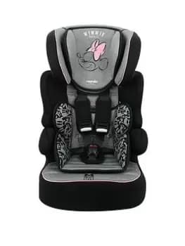 Disney Minnie Mouse Beline Group 123 High Back Booster - Denim, One Colour