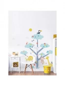 Walltastic Safari Animals Large Character Tree Sticker