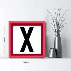 3030AHS-097k Multicolor Decorative Framed MDF Painting