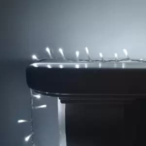 Premier TreeBrights Indoor Outdoor Christmas Multi Function Mains Operated String Lights with Timer and Clear Cable - Choice of Colour