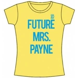One Direction Future Mrs Payne Skinny Yellow TS: Medium