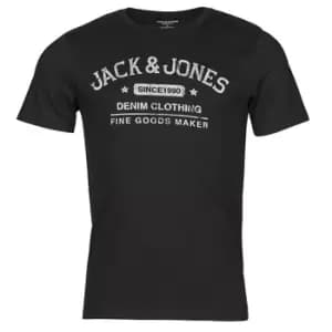 Jack Jones JJEJEANS mens T shirt in Black - Sizes XXL,S,M,L,XL,XS