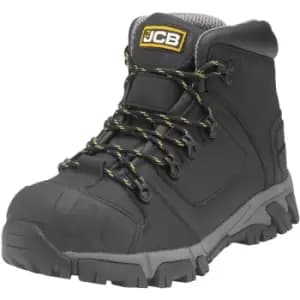 XSERIES Lightweight Safety Work Boots Black - Size 11 - JCB