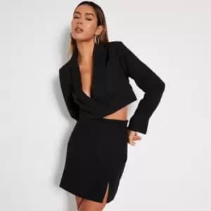 I Saw It First Cropped Blazer - Black