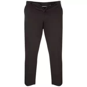 Duke Mens BRUNO-D555 Kingsize Chinos (40L) (Black)