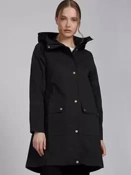 Barbour International Clypse Jacket - Black, Size 12, Women