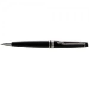Waterman Expert Black Gold Trim Ballpen Medium Gift Box