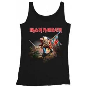 Iron Maiden Trooper Mens Vest: Small