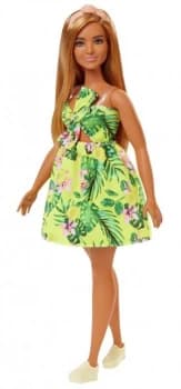Barbie Fashionistas Curvy Floral Doll