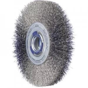 PFERD HORSE round brush uncoated 200 x 50 mm wire thickness 0.3mm With hole + adapter set AK 32-2 43701259