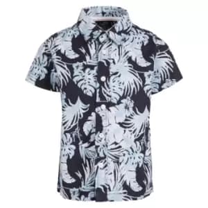 Trespass Boys Bizarr Casual Shirt (11-12 Years) (Navy)