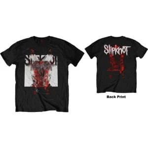 Slipknot - Devil Single - Logo Blur Mens Small T-Shirt - Black