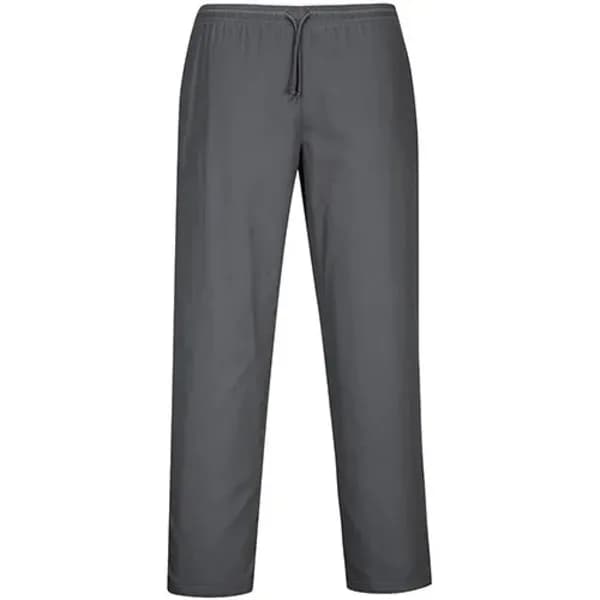 Portwest C070 Drawstring Chef Trousers C070SGRXXXL Colour: Slate Grey