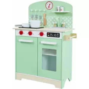 Liberty House Toys - Kids Retro Play Kitchen - Green