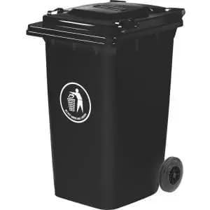 Wheelie Bin 240L 30 Recycled Polyethylene Dark Grey LWB240YDGrey