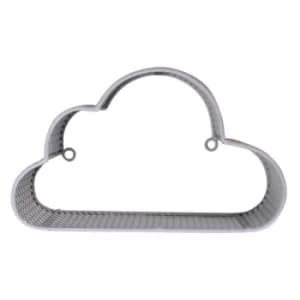 White Metal Cloud Shelf Small
