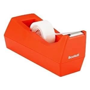 3M Scotch Magic C38 Tape Dispenser 19mm x 8.89m Orange