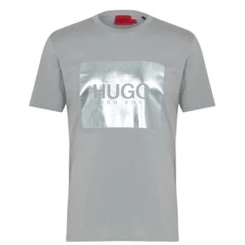Hugo Boss Dolive T-Shirt Silver Size L Men