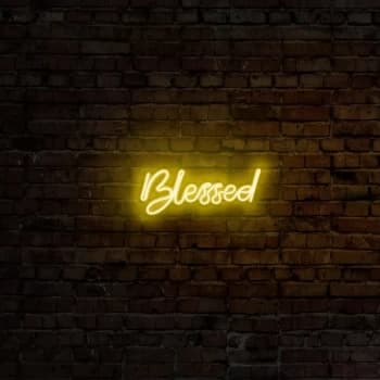 Blessed - Yellow Yellow Wall Lamp