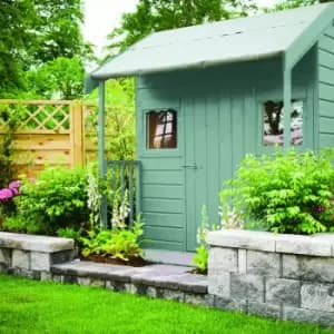 Johnstone's Botanical Retreat Garden Wood Paint Green