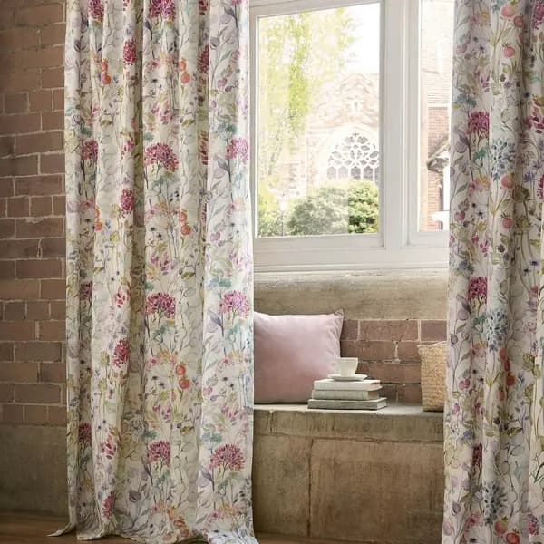 Voyage Maison Country Hedgerow Curtains, 229 x 274cm, Lotus