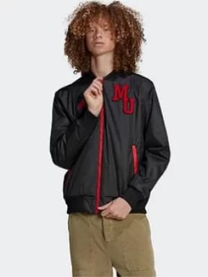adidas Manchester United Cny Bomber Jacket, Black, Size S, Men