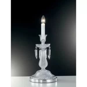 Fan Europe LOUVRE Lamp Chrome 23x59cm