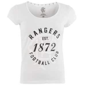 Team FC 1872 T Shirt Ladies - White