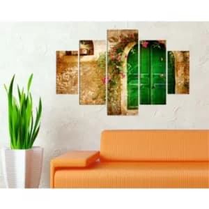 ST118 Multicolor Decorative MDF Painting (5 Pieces)