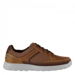 Rockport Welker Mens Casual Shoes - Tan W/Canvas
