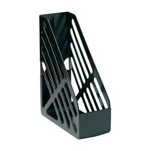5 Star A4Foolscap Magazine Rack File Black