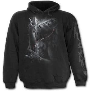 Devolution Mens X-Small Hoodie - Black
