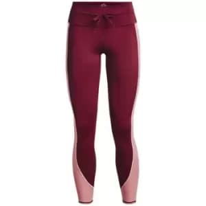 Under Armour Armour Rush ColdGear Novelty Leggings Ladies - Red