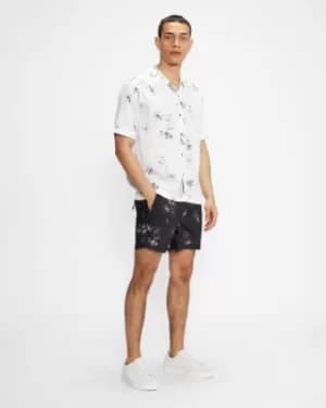 Ted Baker Ss Squiggle Print Shirt