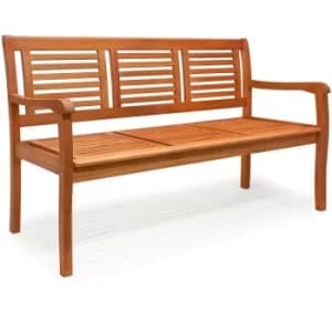 Garden Bench Bologna Eucalyptus Wood 153x90x60cm FSC -Certified