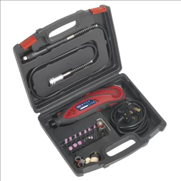 Genuine SEALEY E540 Multipurpose Rotary Tool & Engraver Kit 40pc 230V