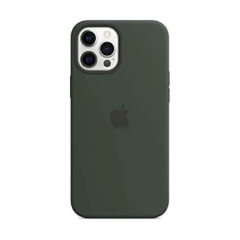 Apple Silicone Case with MagSafe (for iPhone 12 Pro Max) - Cyprus Green