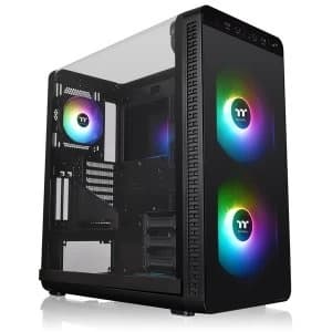 Thermaltake View 37 ARGB Midi Tower Case - Black