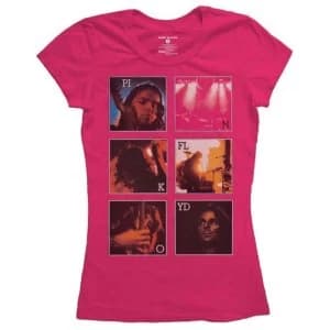 Pink Floyd - Live Poster Ladies XX-Large T-Shirt - Pink