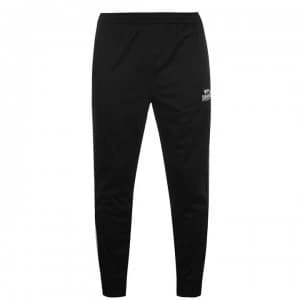 Lonsdale Track Pants Mens - Black/White