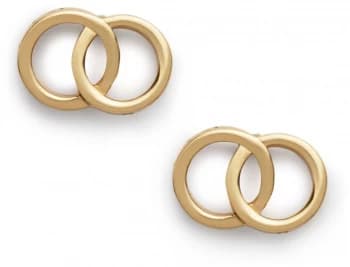Olivia Burton The Classics Gold Interlink Earrings Jewellery