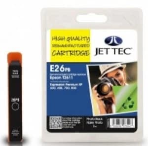 JetTec Epson Polar Bear 26 Black Ink Cartridge